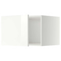 METOD Top cabinet for fridge/freezer, white/Ringhult white, 60x40 cm