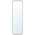 LINDBYN Mirror, black, 40x130 cm