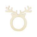 Christmas Napkin Ring Reindeer 4pcs