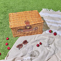 Picnic Basket for 4 People with Accessories