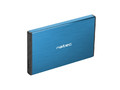 Natec External HDD Enclosure Rhino Go 2.5" USB 3.0, blue