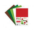 Craft Felt 20x30cm 1.5mm 5 Sheets, Christmas