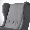 STRANDMON Children's armchair, Vissle grey