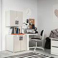 SMÅSTAD Wall cabinet, white grey, with 1 shelf, 60x30x60 cm