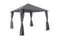 GoodHome Gazebo Shamal 3 x 3 m, grey