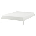 VEVELSTAD Bed frame, 160x200 cm, white