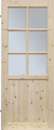 Internal Door Radex Lugano 80, left, solid pine