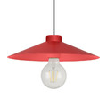 GoodHome Pendant Lamp Zanbar E27, red