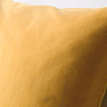 SANELA Cushion cover, golden-brown, 50x50 cm