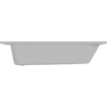 GoodHome Bathtub Cavaly 160 x 70 cm, white