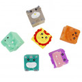 Baby Soft Sensory Blocks Animals 6pcs 12m+