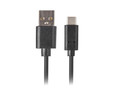 Lanberg Cable USB CM - AM 2.0 1.8m black QC 3.0