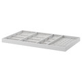 KOMPLEMENT Insert for pull-out tray, light gray, 100x58 cm