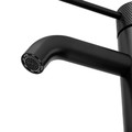 GoodHome Wash-basin Mixer Tap Owens M, matt black