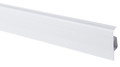 GoodHome PVC Skirting Board Core 24 x 75 x 2200 mm, white