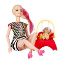 Doll 29cm with Baby, 1pc, assorted, 3+