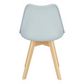 Dining Chair Norden Cross PP, grey