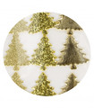 Craft Christmas Stickers Christmas Tree 9pcs, gold