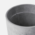 BOYSENBÄR Plant pot, in/outdoor light grey, 9 cm