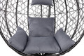 Cocoon Hanging Chair BARI, indoor, black