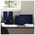 GJÄTTA Magazine file, velvet dark blue, 2 pack