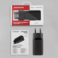 AXAGON Wall Charger EU Plug USB-C PD ACU-DPQ65