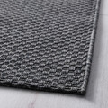 MORUM Rug flatwoven, in/outdoor, in/outdoor dark grey, 200x300 cm