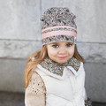 Elodie Details Winter Beanie - Blue Garden, 0-6 months