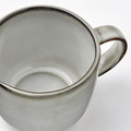 GLADELIG Milk/cream jug, grey, 0.4 l