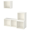 EKET Wall-mounted cabinet combination, white, 105x35x120 cm