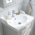 TÄNNFORSEN / RUTSJÖN Wash-stnd w drawers/wash-basin/tap, white, 102x49x74 cm