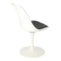 Chair Tulip Basic, white/black