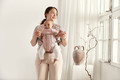 BABYBJÖRN - Baby Carrier MINI 3D Mesh, Dusty Pink 0-12m