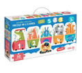 CzuCzu Children's Puzzle Counting Train 3+