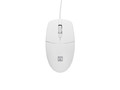 Natec Optical Wired Mouse Ruff 2 1000 DPI, white