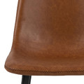 Bar Stool Oregon PU Brandy Low