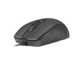 Natec Optical Wired Mouse 1600 DPI Hoopoe 2, black