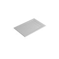 GoodHome Shower Tray, rectangular, 80x120 cm, white