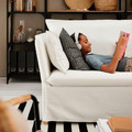 BACKSÄLEN 3-seat sofa, Blekinge white