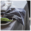 SVARTSENAP Napkin, dark grey, 35x35 cm