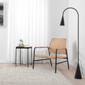 ULRIKSBERG Armchair, rattan, anthracite