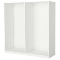 PAX 2 wardrobe frames, white, 200x58x201 cm