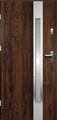 External Door O.K. Doors Arctica 90, left, walnut