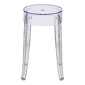 Stool Ghost 46cm, transparent