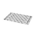 GoodHome Bath Mat Aetna 50 x 80 cm, white-black