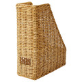 TRUMMIS Magazine file, handmade rattan