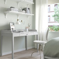 SMYGA Desk, light grey, 122x60 cm