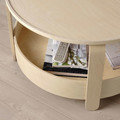 BORGEBY Coffee table, birch veneer, 70 cm