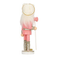 Christmas Tree Decoration Nutcracker 12cm Set of 2pcs, pink