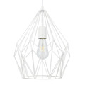 GoodHome Pendant Lamp Phobeto E27, white